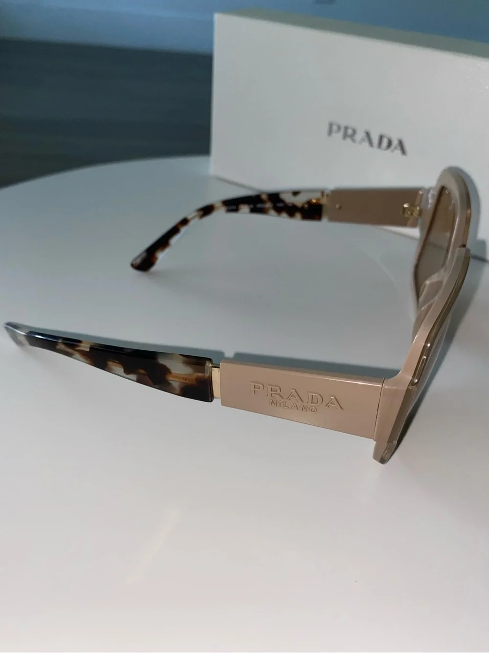 Prada Square Oversized Sunglasses